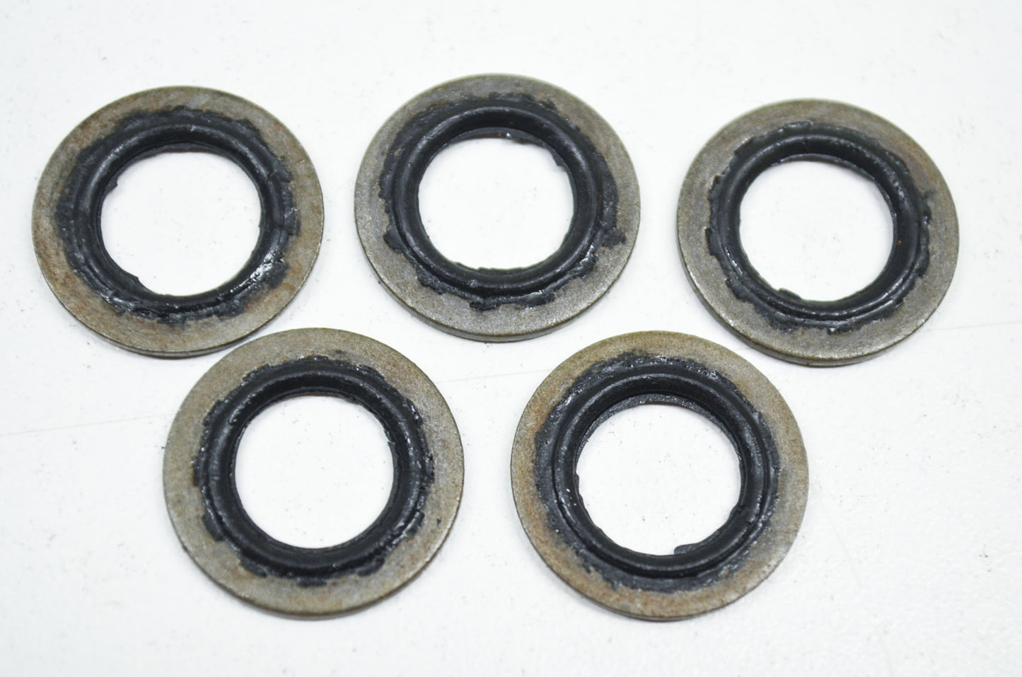 New V-Twin Washer With O-Ring Qty 5 NOS