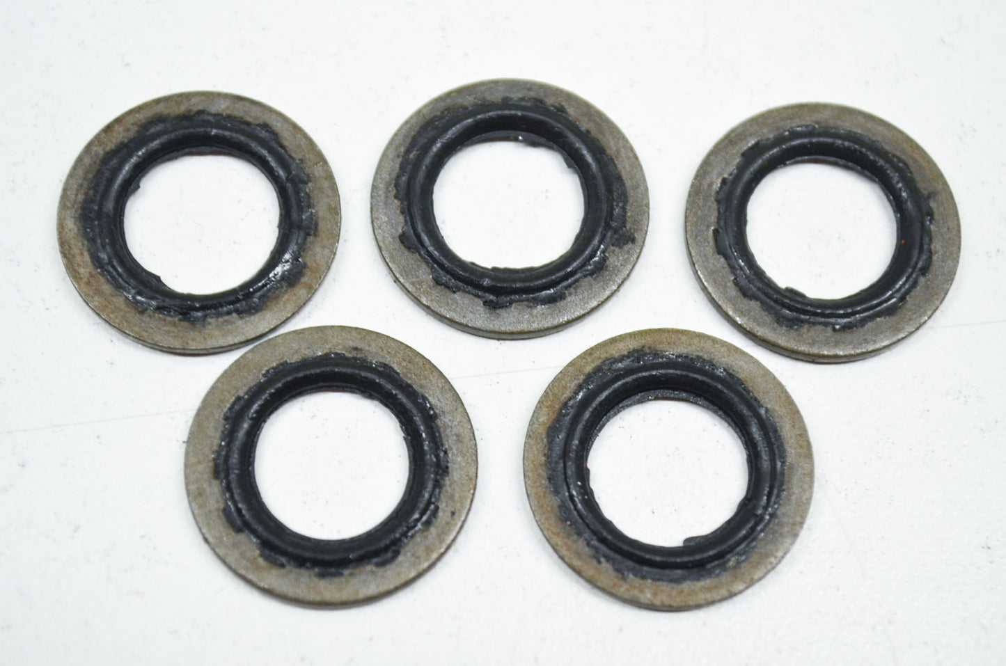 New V-Twin Washer With O-Ring Qty 5 NOS
