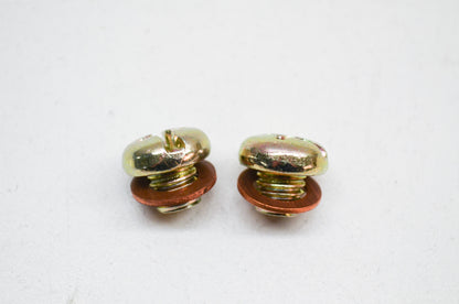 New V-Twin Drain Screw Qty 2 NOS