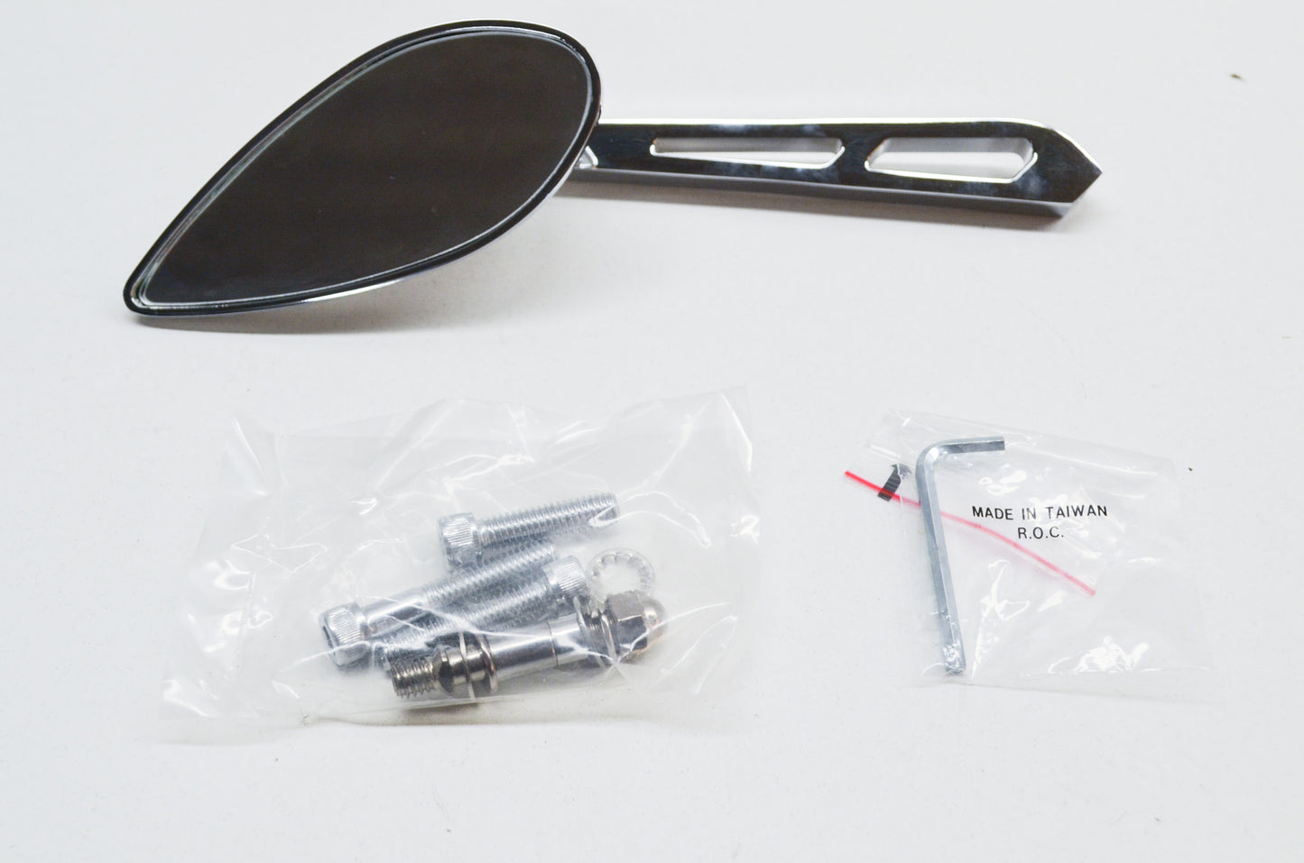 V-Twin 34-0359 Micro Tear Drop Mirror NOS