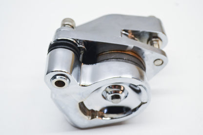 New Custom Chrome Front Left Side Brake Caliper NOS