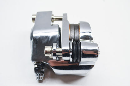 New Custom Chrome Front Left Side Brake Caliper NOS
