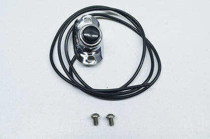New V-Twin Chrome Handlebar Horn Button Switch NOS
