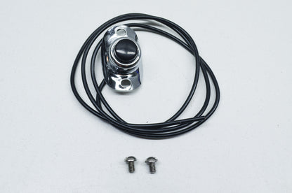 New V-Twin Chrome Handlebar Horn Button Switch NOS