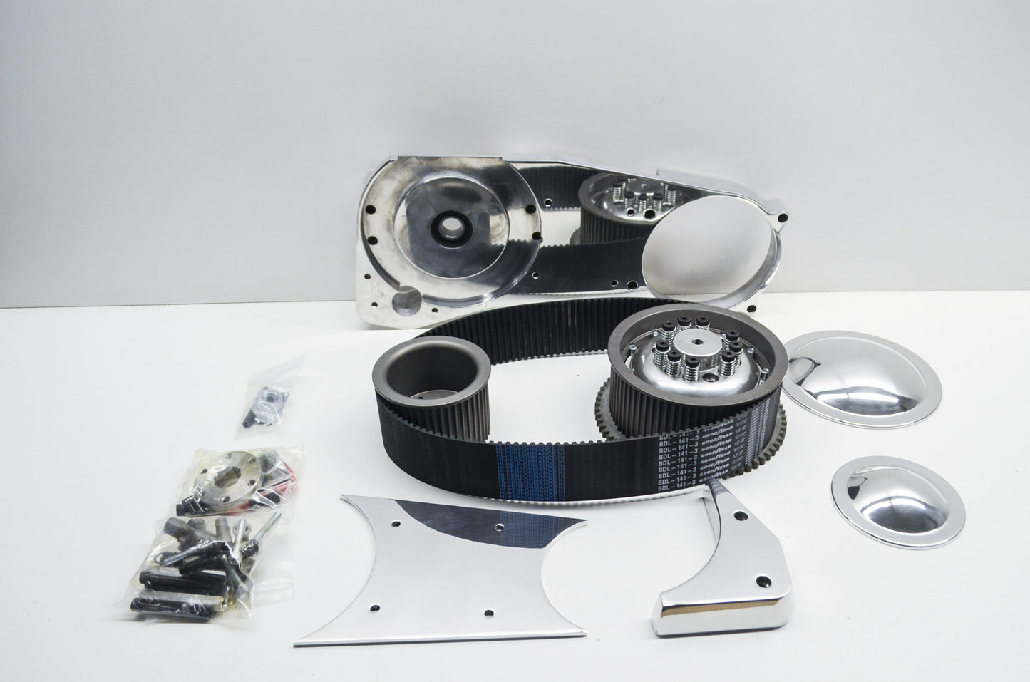 New Belt Drives LTD. Belt Drive Kit 3' Electric Start 90-Up Softail NOS