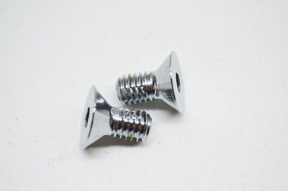 New Custom Chrome Allen Screws Qty 2 NOS