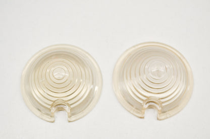 V-Twin Clear Bullet Lens Qty 2 NOS