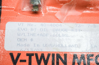 V-Twin Oil Gauge Kit NOS