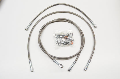 New Custom Chrome Goodridge Brake Line Kit NOS