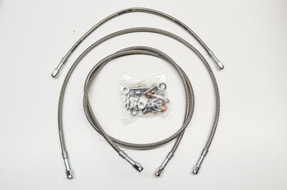 New Custom Chrome Goodridge Brake Line Kit NOS