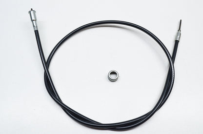 New V-Twin 49' Black Speedometer Cable 87-92 FXR FXLR 84-87 FXRS NOS