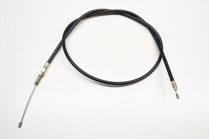 New V-Twin 64.56' Black Clutch Cable 68-84 FL FX 80-85 FXWG +12' NOS