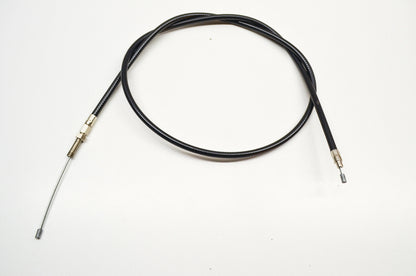 New V-Twin 64.56' Black Clutch Cable 68-84 FL FX 80-85 FXWG +12' NOS