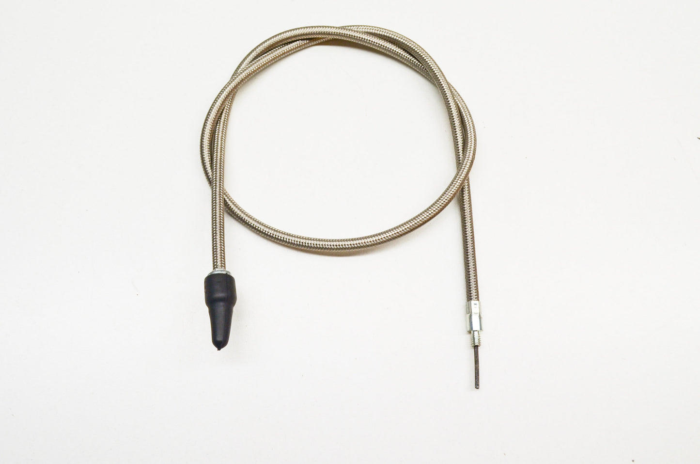 New V-Twin 38' Braided Stainless Steel Speedometer Cable Braided Stainless Steel