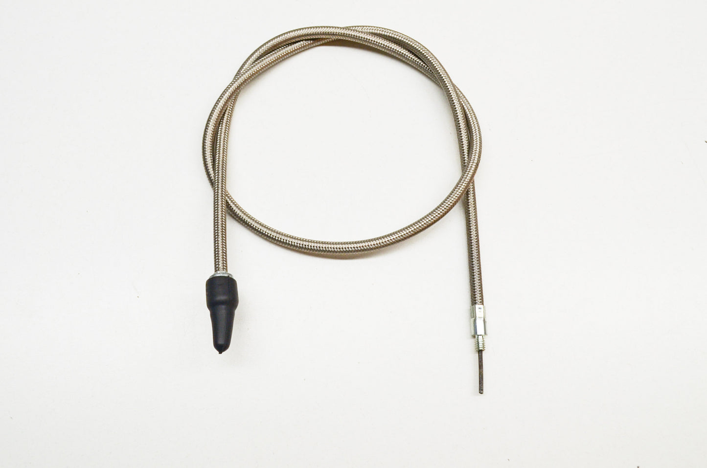 New V-Twin 38' Braided Stainless Steel Speedometer Cable Braided Stainless Steel