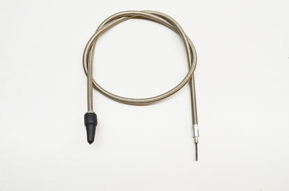 New V-Twin 38' Braided Stainless Steel Speedometer Cable Braided Stainless Steel