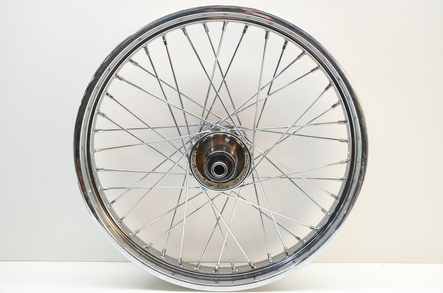 New Custom Chrome 21' Wheel Heritage Springer Softail Dyna Wide Glide NOS