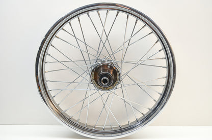 New Custom Chrome 21' Wheel Heritage Springer Softail Dyna Wide Glide NOS