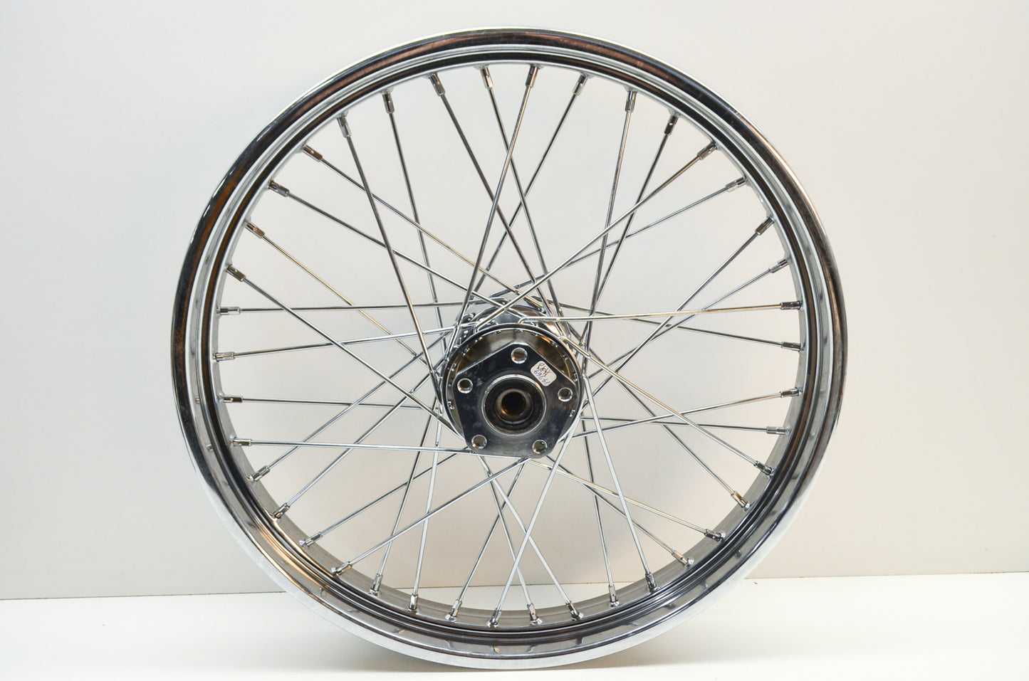New Custom Chrome 21' Wheel Heritage Springer Softail Dyna Wide Glide NOS