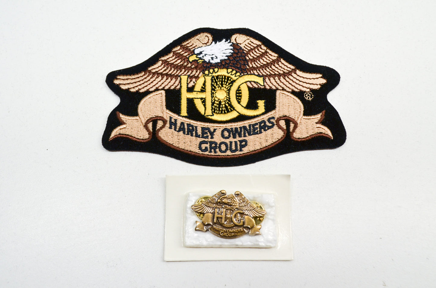 Hog Patch And Pin NOS