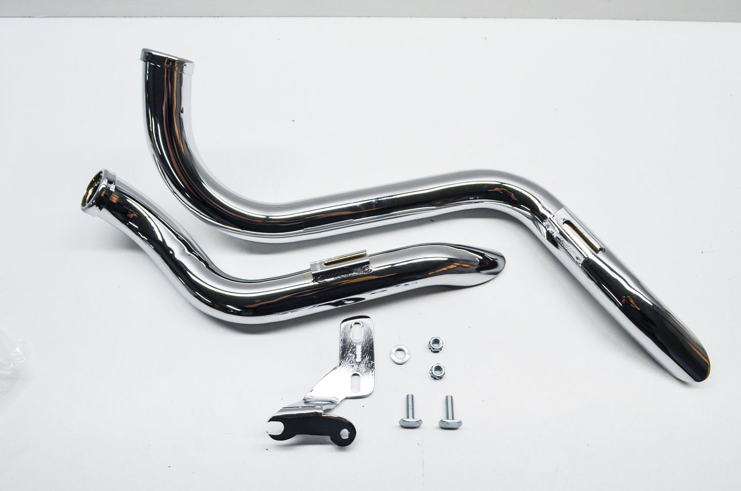 Custom Chrome 11447 Santee John Reed L.A.F. Drag Pipes Softail NOS