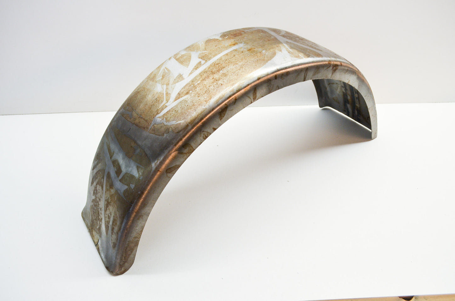 Raw 7 1/2' Bobbed Fender NOS