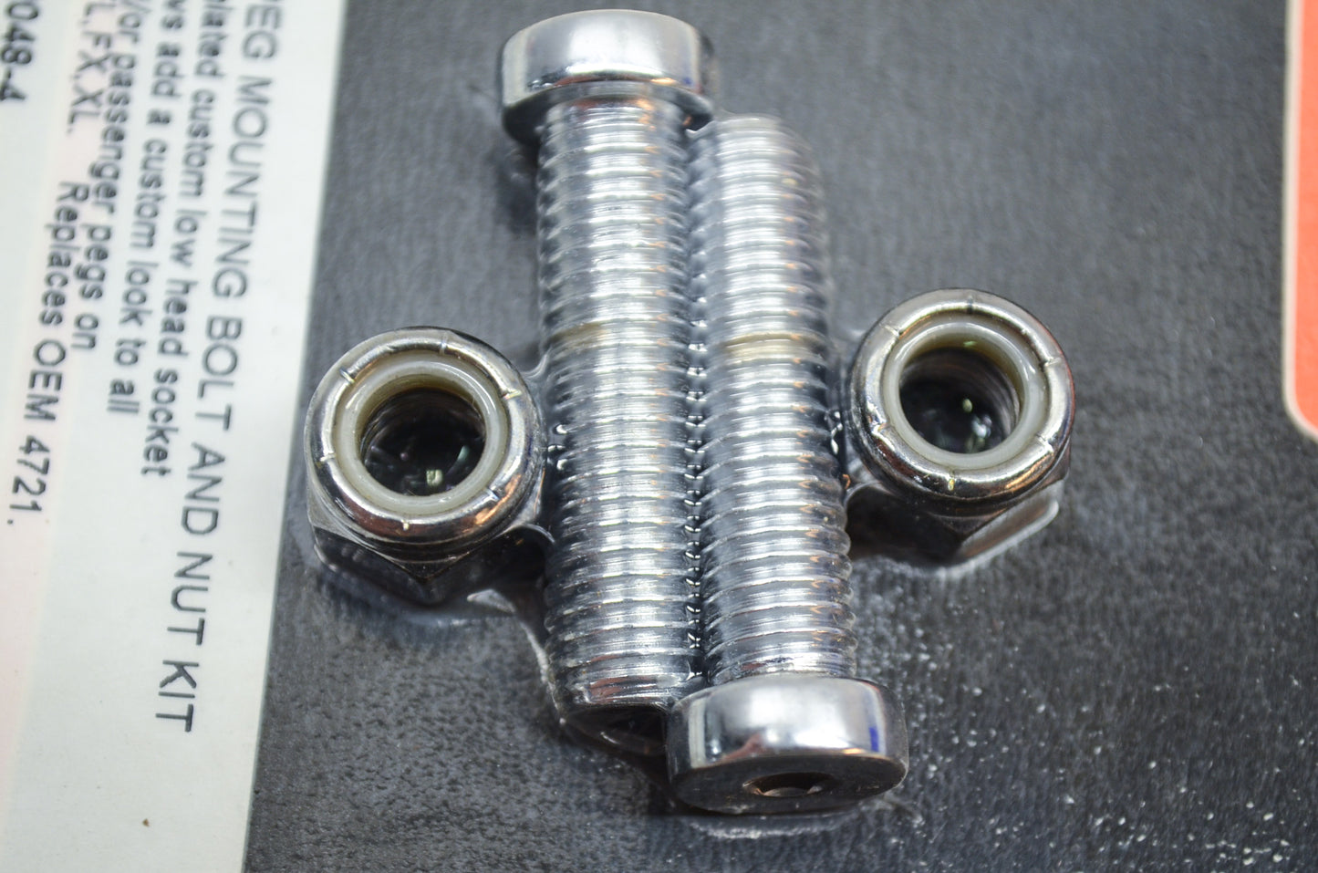 V-Twin 2048-4, 4721 Footpeg Mount Kit Allen Style NOS