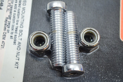 V-Twin 2048-4, 4721 Footpeg Mount Kit Allen Style NOS