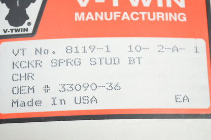 New V-Twin Colony Chrome Kick Spring Stud NOS