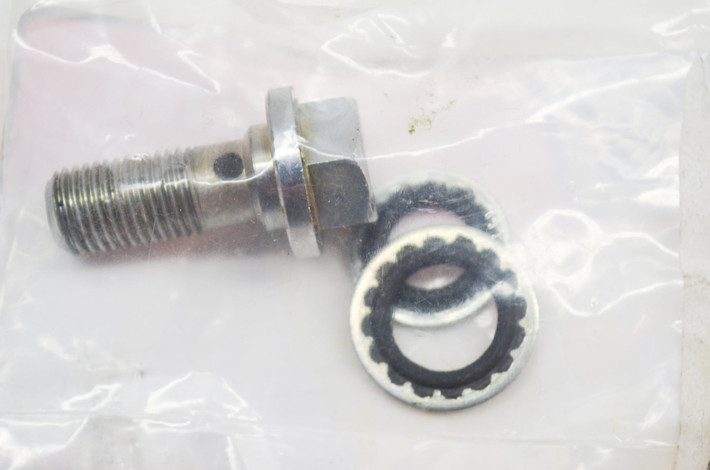 New V-Twin Chrome Brake Hose 10mm Banjo Bolt Kit NOS