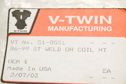 V-Twin Frame Coil Mount Weld-On Type NOS