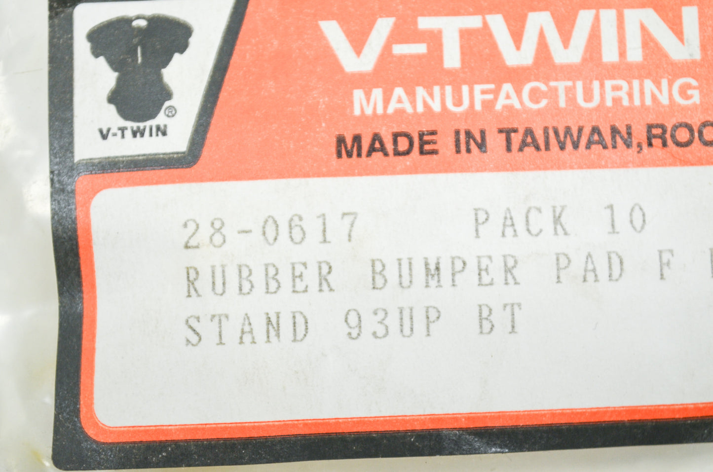 V-Twin Kickstand Or Gas Tank Rubber Bumper Stop Big Twin Qty 9 NOS