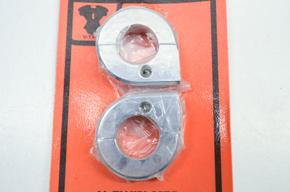 V-Twin 31-0695 1' Universal Mount Clamp Qty 2 NOS