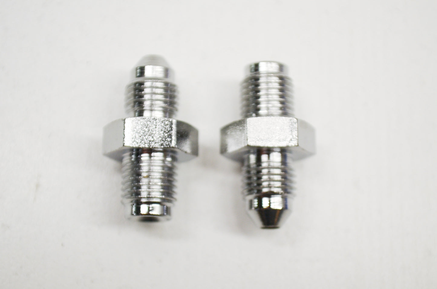 New V-Twin Russell Brake Hose Adapter Fitting Straight Qty 2 NOS