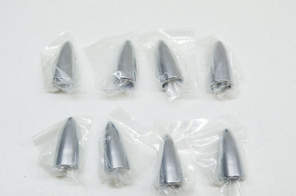 New V-Twin Valve Stem Cover Steel Chrome Qty 8 NOS