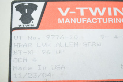 V-Twin Colony Handlebar Lever Screw Kit Allen Type NOS