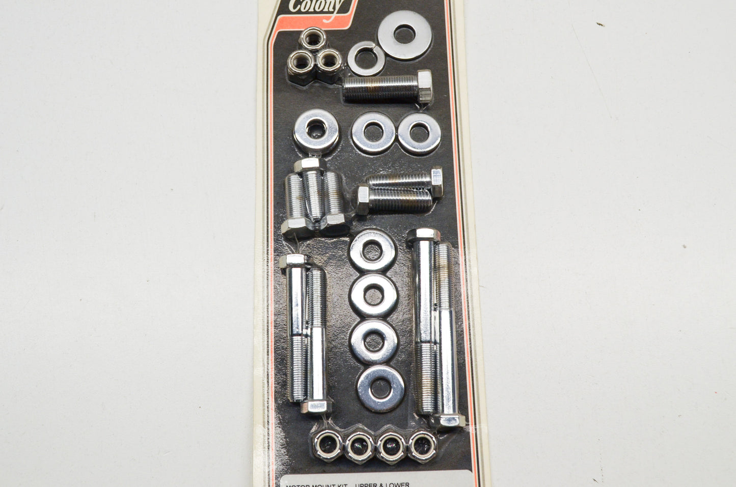 New V-Twin Colony Upper and Lower Chrome Engine Bolts NOS