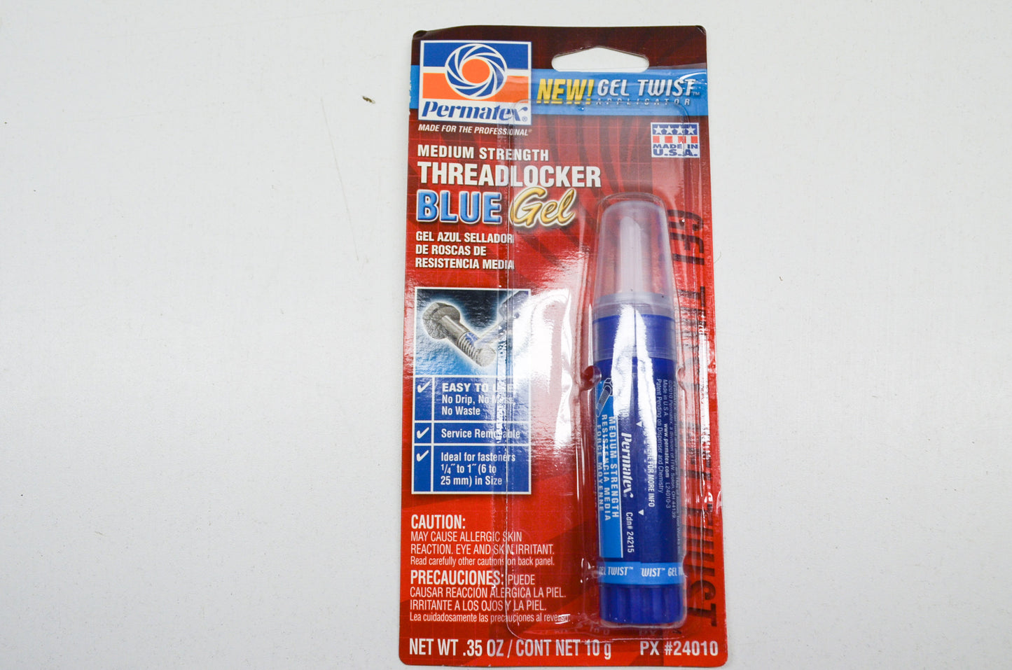 New Permatex Blue Gel Threadlocker NOS