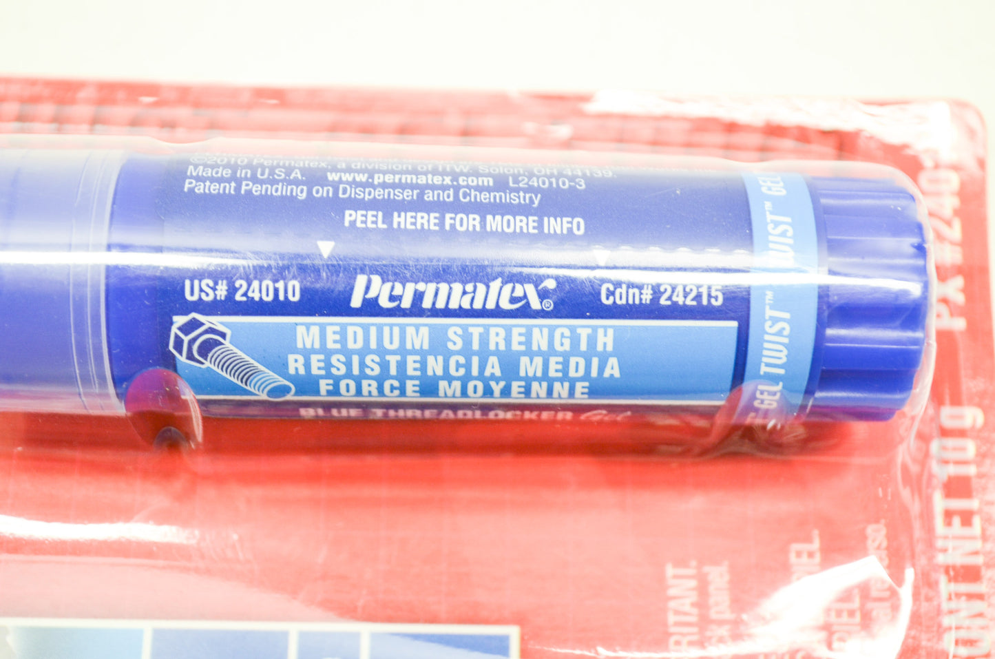New Permatex Blue Gel Threadlocker NOS
