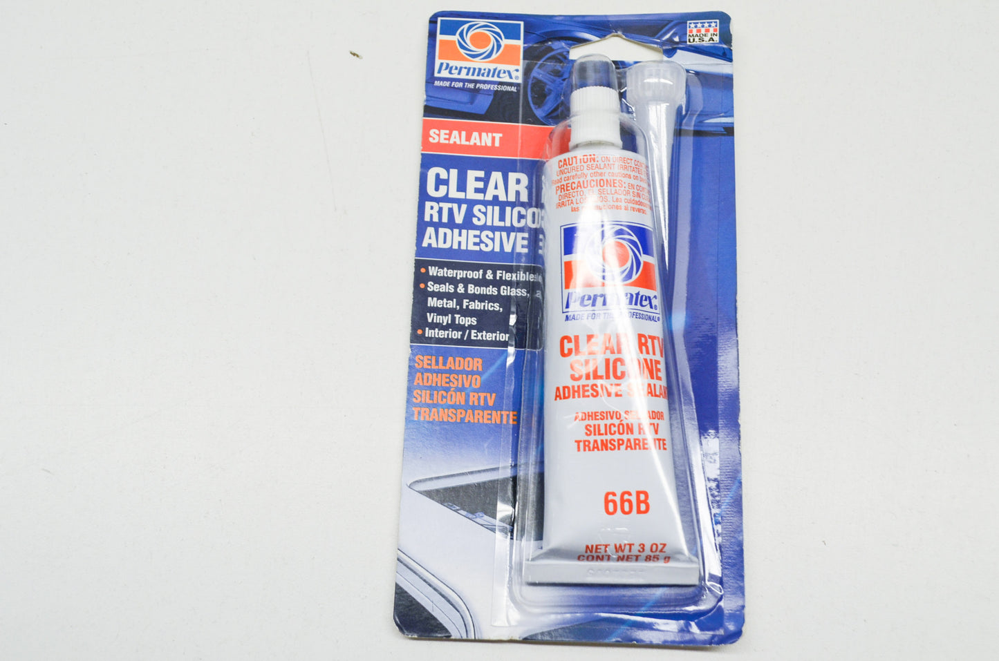 Clear RTV Silicone Adhesive Sealant NOS