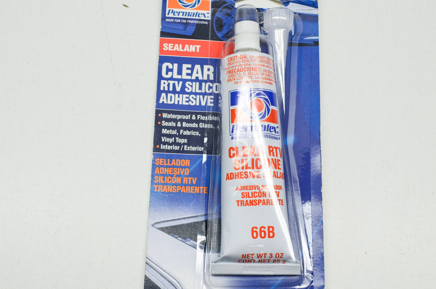 Clear RTV Silicone Adhesive Sealant NOS