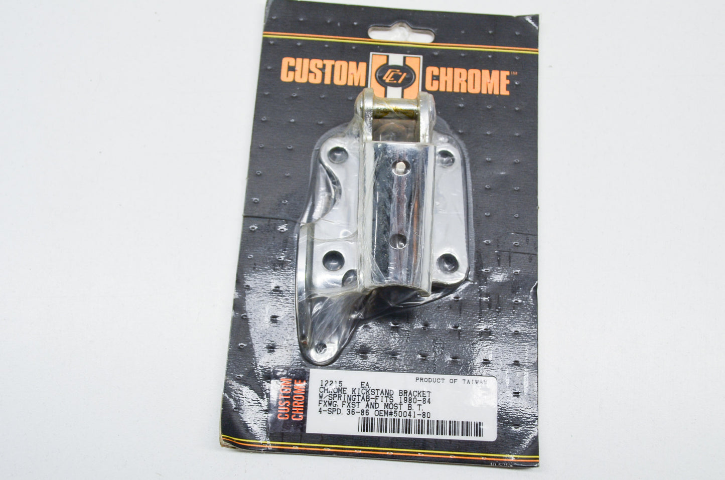 New Custom Chrome Kickstand Bracket Chrome NOS