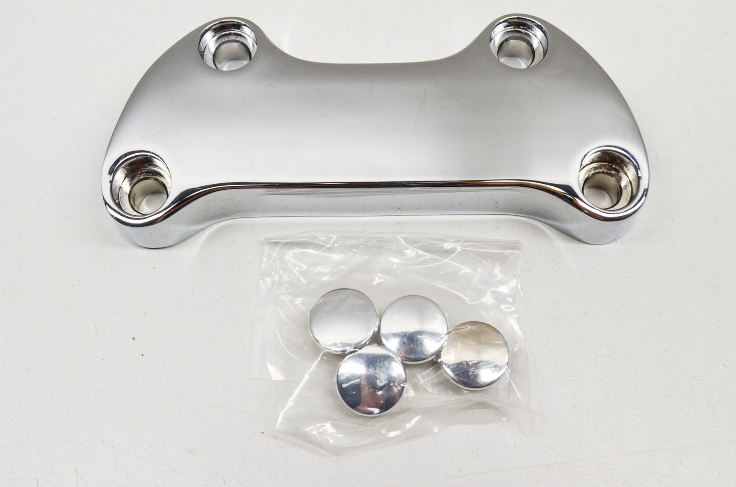 Custom Chrome 26145 Handle Bar Top Clamps NOS