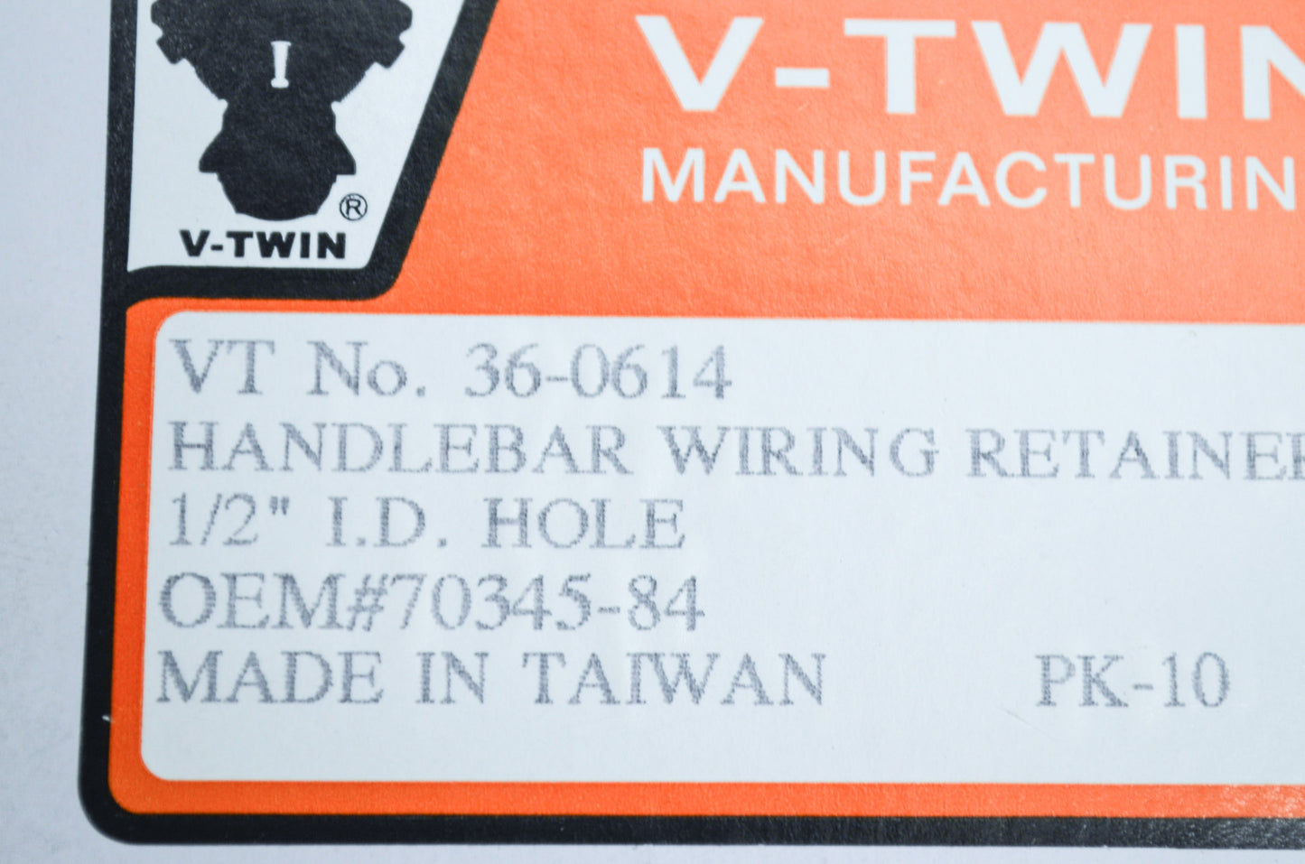 New V-Twin 1/2' Wire Clip Qty 9 NOS
