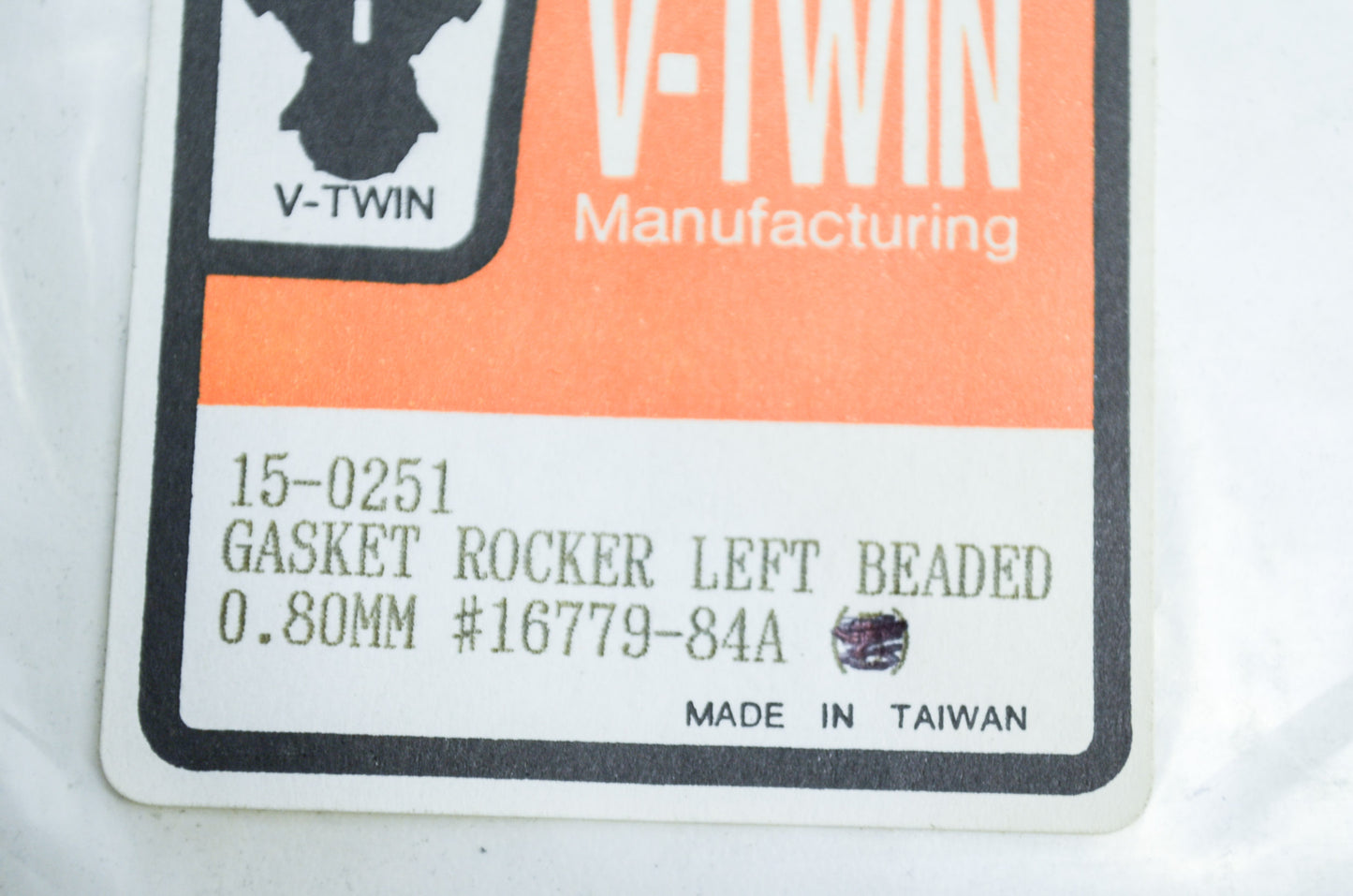 New V-Twin Rocker Box Gasket NOS