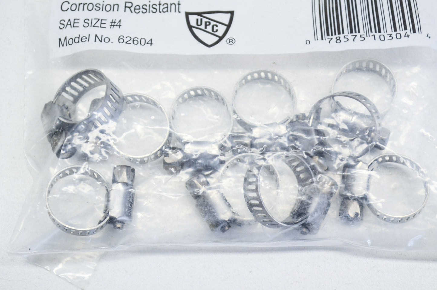 New Ideal 1/4'-5/8' Hose Clamp Qty 10 NOS