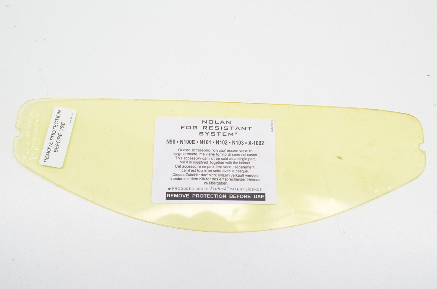 New Nolan Fog Resistant Lens System For N90, N100E, N101, N102, N103, X-1002 NOS
