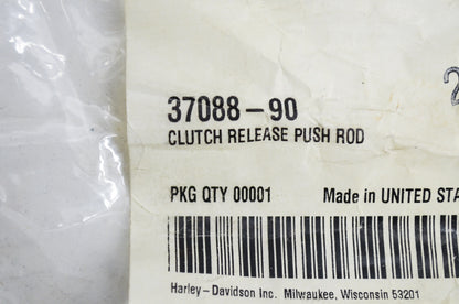 OEM Harley-Davidson 37088-90 Clutch Release Rod NOS