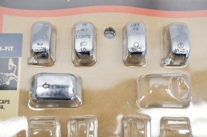 Chrome Switch Cap Kit NOS