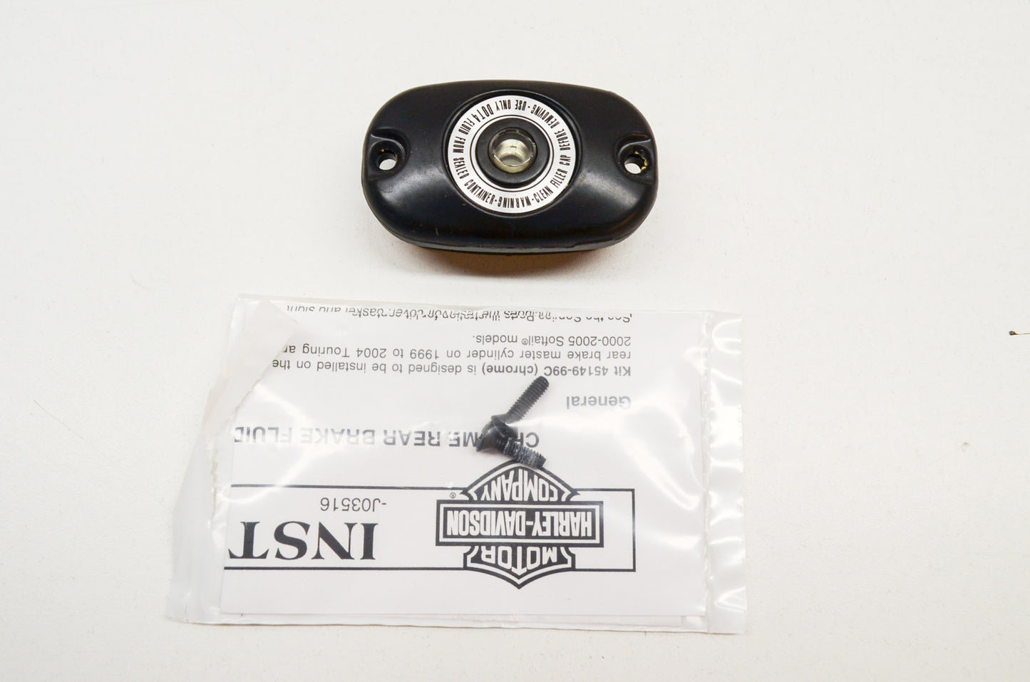 Harley Davidson Master Cylinder Cover